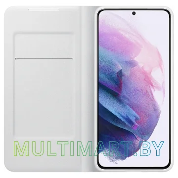 Чехол Samsung Smart LED View Cover для Galaxy S21+ (серый) картинка 2